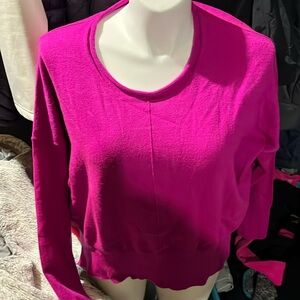 French Connection XL fuscia sweater